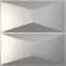 Ekena Millwork 19 5/8in. W x 19 5/8in. H Aberdeen EnduraWall Decorative 3D Wall Panel Covers 2.67 Sq. Ft. WP20X20ABCST - alternate 1
